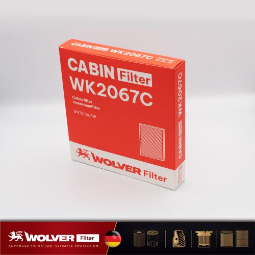 Lọc Gió Điều Hoà: Wolver WK2067C